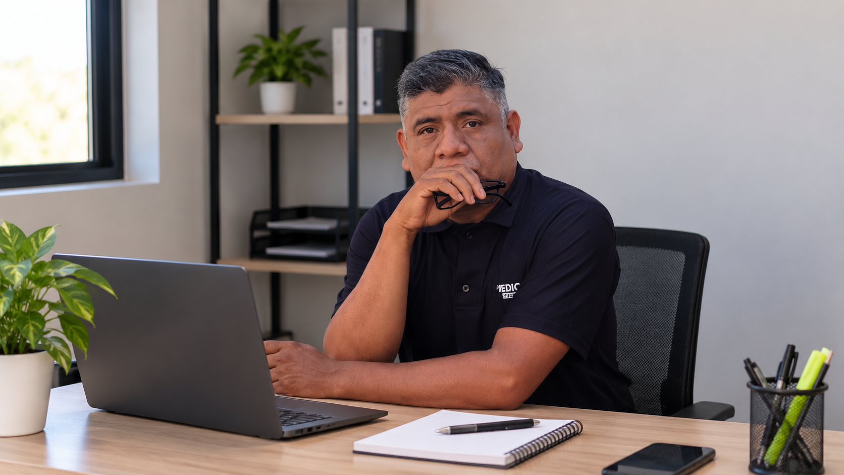 Ismael Celis en su despacho